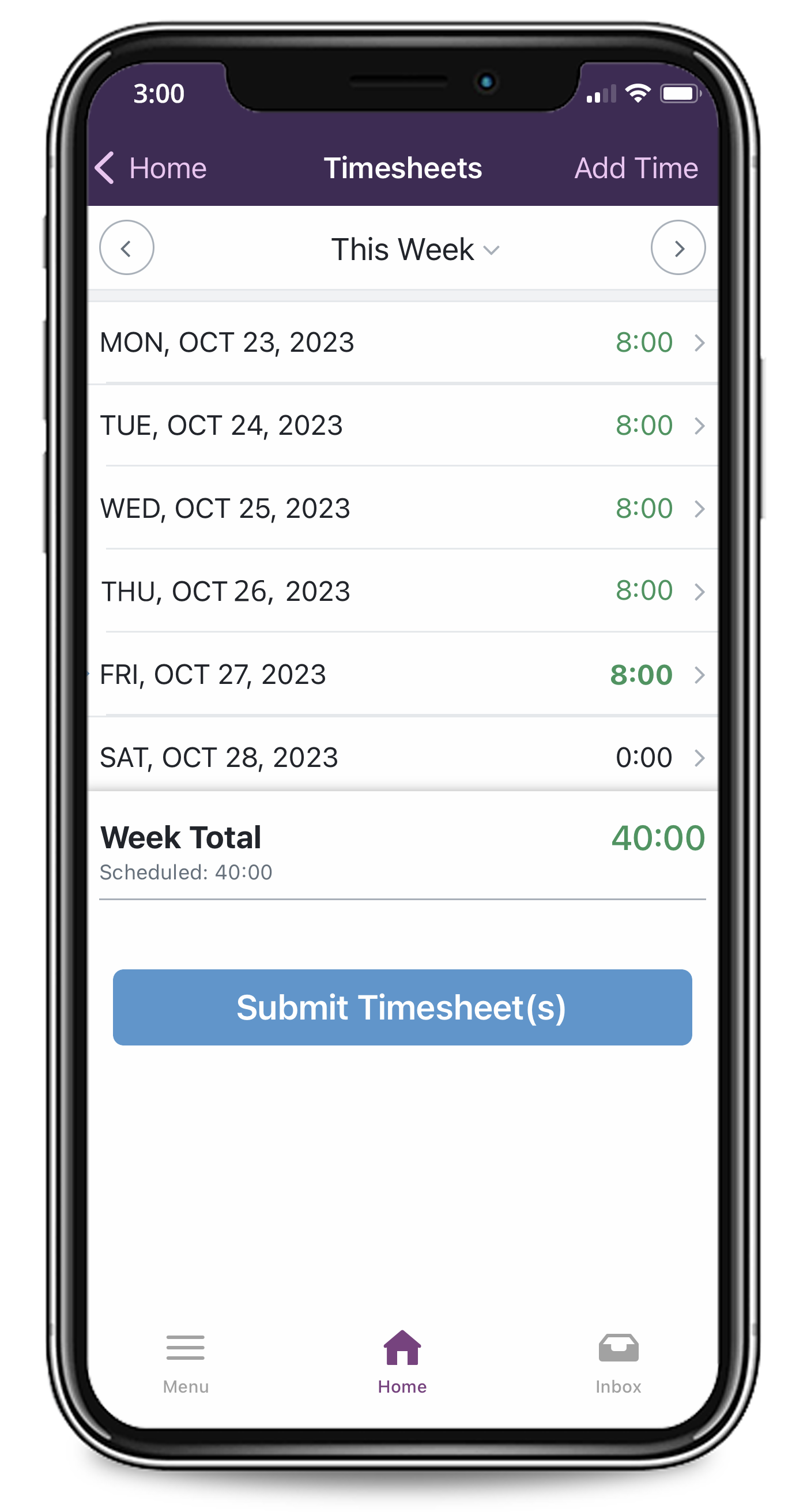 Submitting Timesheets Through the Frontline Mobile App Frontline